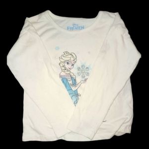 used elsa long sleeve Disney frozen long sleeve t shirt